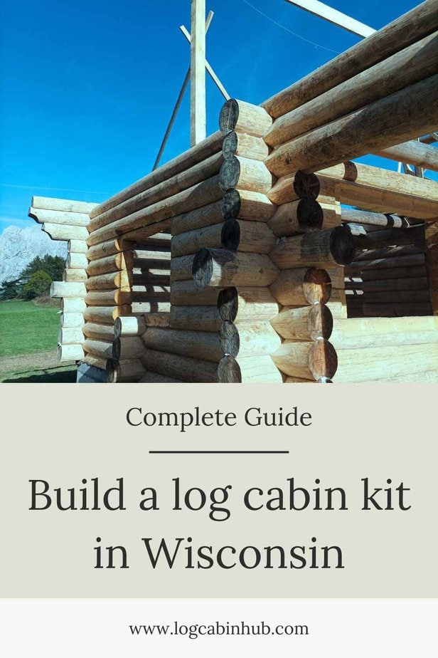 pINTEREST lOG CABIN KIT wISCONSIN